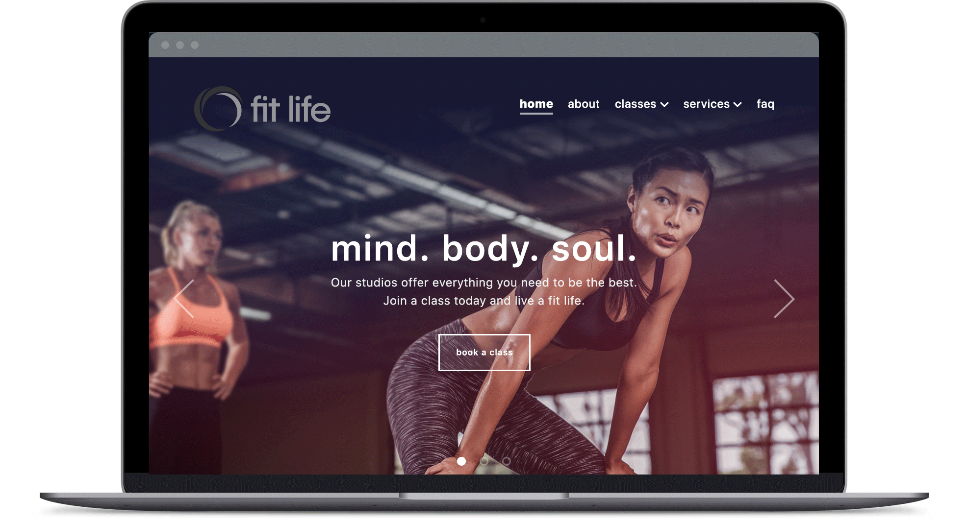 fitlife-website-mockup