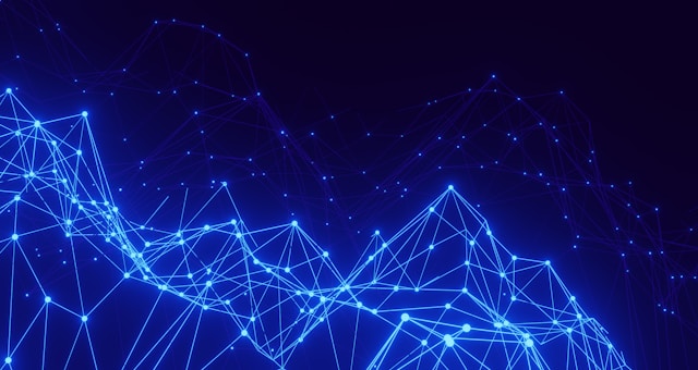 AI-driven B2B search and data connectivity visualization